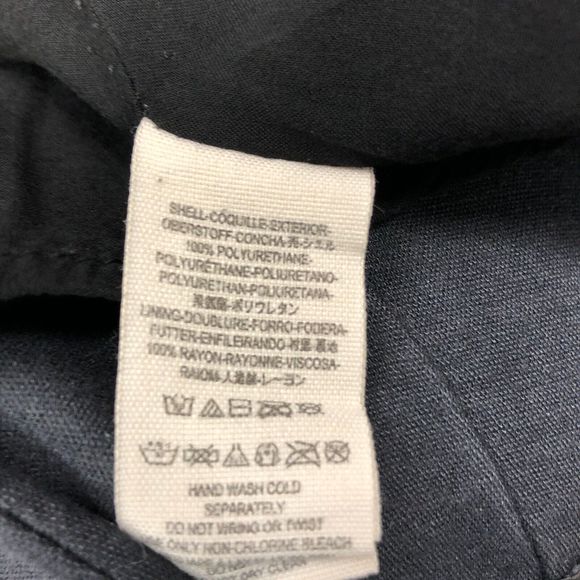 Free People Women Faux Leather Snap Button Mini Skirt Size 2 Black M122 -28 - Picture 9 of 15